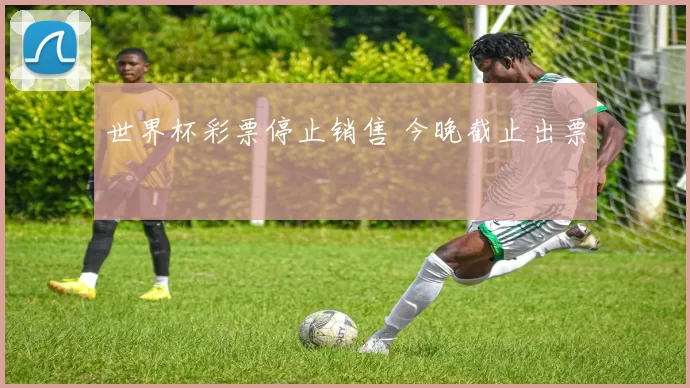 世界杯彩票停止销售 今晚截止出票
